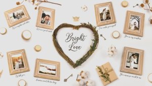 Videohive Bright Love Openers template preview