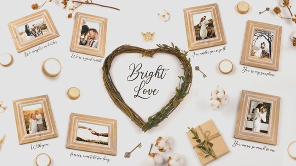Videohive Bright Love Openers template preview