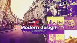 Intro Video Displays template preview