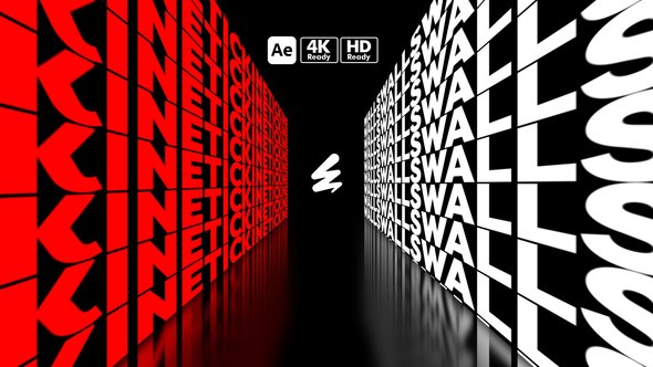 Videohive Kinetic Walls Pack 1 Titles template preview