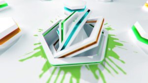Videohive Bright Hexagon Logo Openers template preview