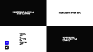 Videohive Just Typography 4.0 Titles template preview
