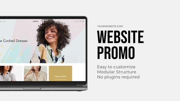 Videohive Fast Clean Website Promo Product Promo template preview
