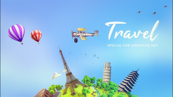 Videohive Travel | After Effects Template Openers template preview