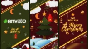 Videohive Christmas Stories 41857238 Openers template preview