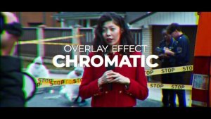 Chromatic Overlay | MOGRT Premiere Pro template preview
