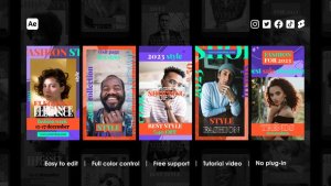 Videohive Street Wear Instagram Reels Product Promo template preview