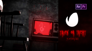 Videohive Halloween Horror Logo Reveal 40329289 Elements template preview