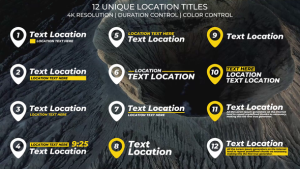 Videohive Location Titles 1.0 Titles template preview