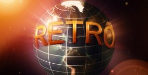 RETRO EPIC TRAILER Video Displays template preview