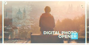 Videohive Digital Photo Opener Openers template preview