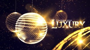 Videohive Luxury Christmas Titles Titles template preview