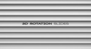 Videohive 3D Rotation Slides Logo Stings template preview