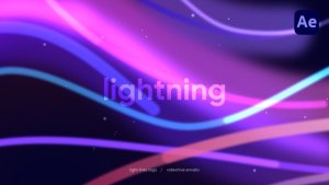 Videohive Light Lines Logo Reveal Logo Stings template preview