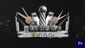 Barbershop Promo / Hair Style Opener Premiere Pro template preview