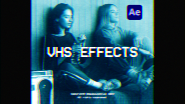 Videohive VHS Effects 38417420 Elements template preview