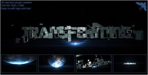 Videohive Transforming Logo Logo Stings template preview
