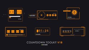 Videohive Countdown Timer Toolkit V18 Elements template preview