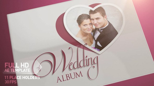 Photo Album Video Displays template preview