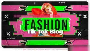 Videohive Tik Tok Fashion Blog Openers template preview