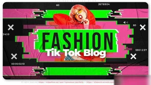 Videohive Tik Tok Fashion Blog Openers template preview