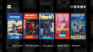 Videohive Lifestyle Instagram Stories 43570293 Product Promo template preview