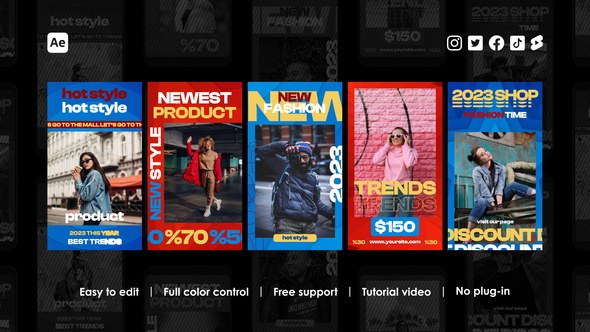 Videohive Lifestyle Instagram Stories 43570293 Product Promo template preview