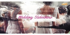 Videohive Wedding Brush Slideshow Video Displays template preview