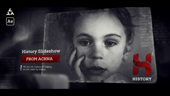 Videohive History And Documentary Video Displays template preview