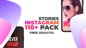 Instagram Stories Video Displays template preview