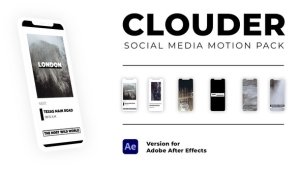 Videohive Clouder - Motion Pack for Social Media Broadcast-packages template preview