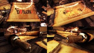 Videohive Ancient Parchment Unveil Logo Stings template preview
