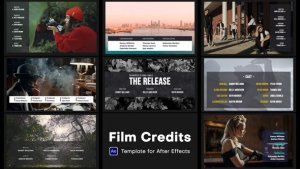 Videohive Film Credits 43971111 Elements template preview