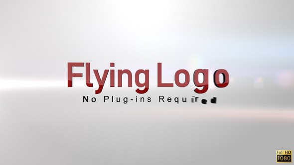 Videohive Flying Logo Logo Stings template preview