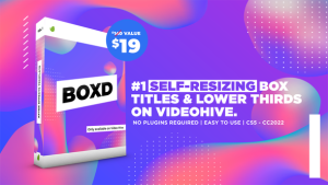 Titles Video Displays template preview