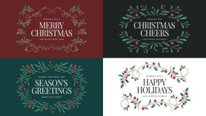 Videohive Christmas Titles 48882144 Titles template preview