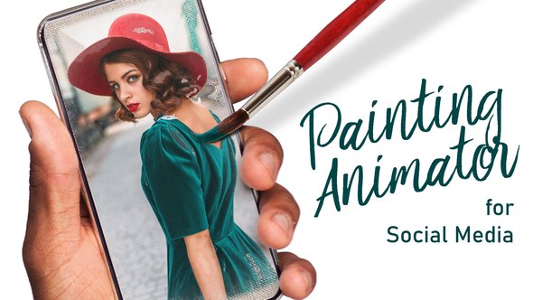 Videohive Painting Animator for Social Media Broadcast-packages template preview
