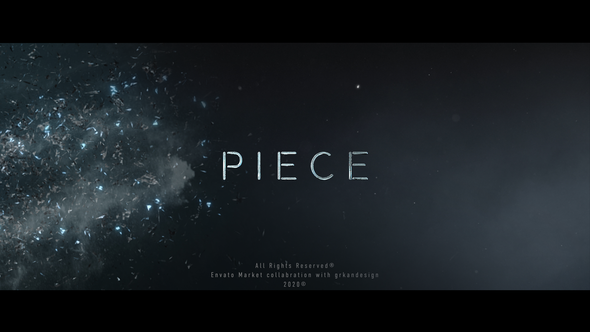 Videohive Piece | Trailer Titles Titles template preview