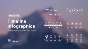 Videohive Timeline Infographics 58527873 Infographics template preview