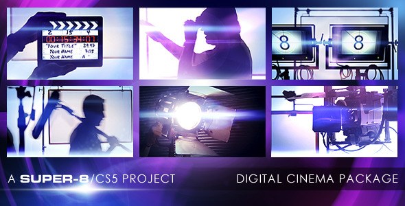 Digital Cinema Package Video Displays template preview