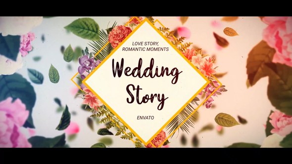 Videohive Wedding Slideshow v2 Video Displays template preview