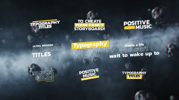 Videohive Big Titles | AE 54381412 Titles template preview