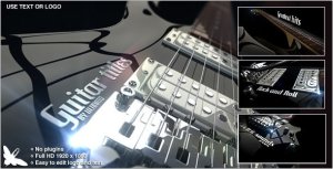 Videohive Guitar Titles Openers template preview