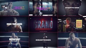 Videohive Fight Promo 53239059 Openers template preview