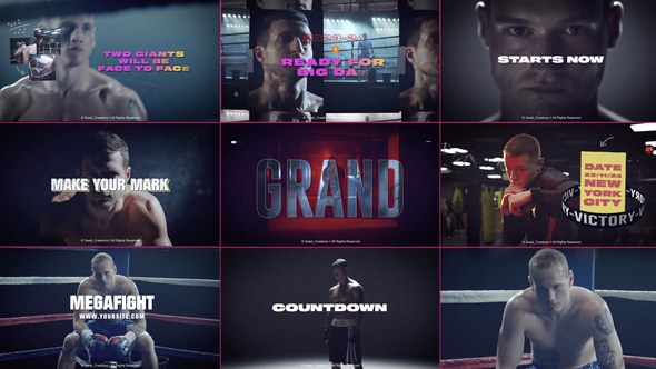Videohive Fight Promo 53239059 Openers template preview