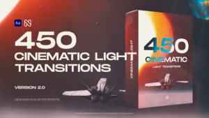 Videohive Cinematic Light Transitions Elements template preview