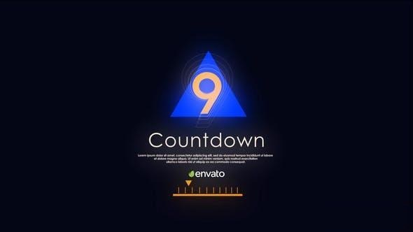 Videohive Countdown 4 Openers template preview