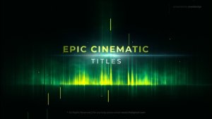 Videohive Epic Cinematic Titles 52907915 Titles template preview