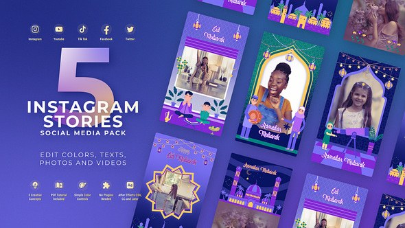 Videohive Ramadan Intro Ramadan Mubarak Ramadan template preview