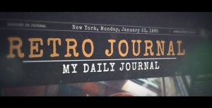 Videohive History in Journal Openers template preview